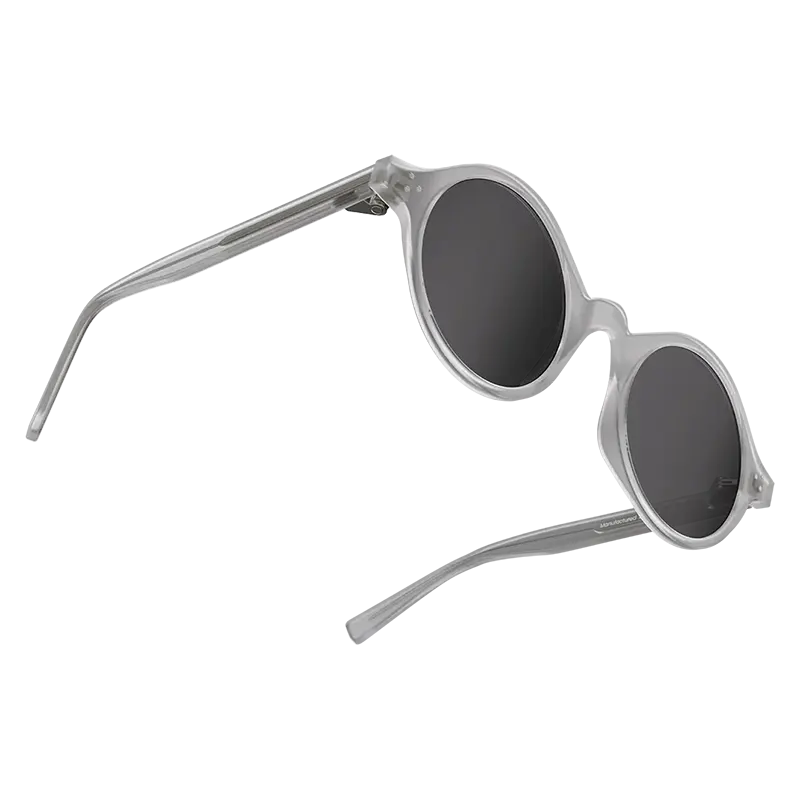 Levelo Sicily Round- Shaped TR+CP Frame & Polarized Lens Sunglasses with Pouch 1 Mascom International.webp